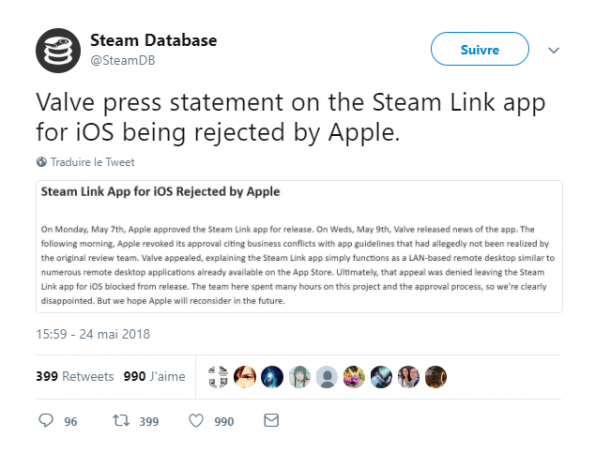 steam link apple